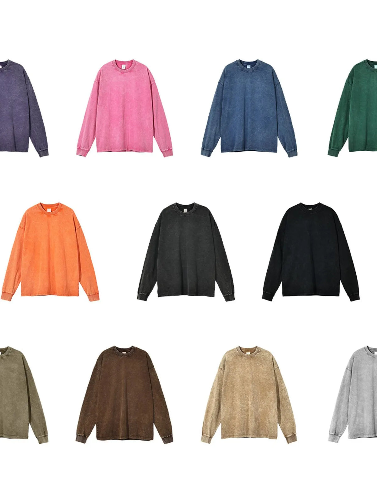 Men's Oversized Long Sleeve T-Shirt