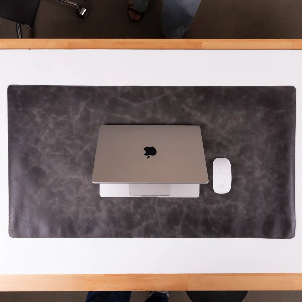 Natural Leather Desk Mat (37 cm x 80 cm)
