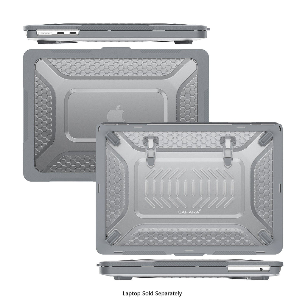 MacBook Air 15-inch (M3–M5) Case - Adjustable Stand | Raider Ultra-Duty Series