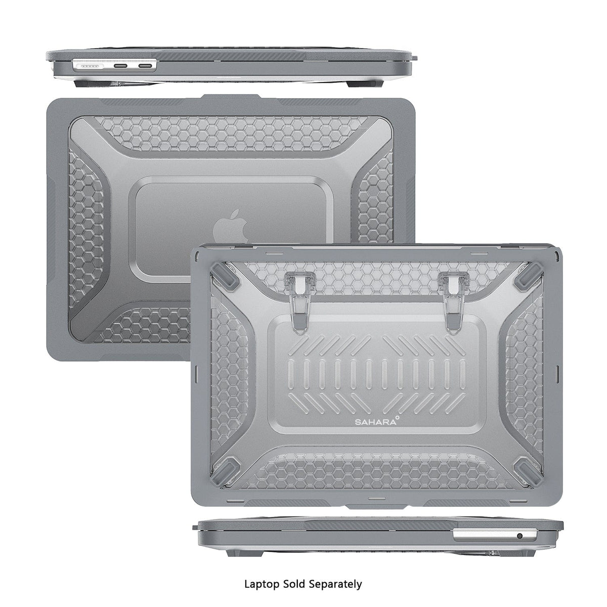 MacBook Air 15-inch (M3–M5) Case - Adjustable Stand | Raider Ultra-Duty Series