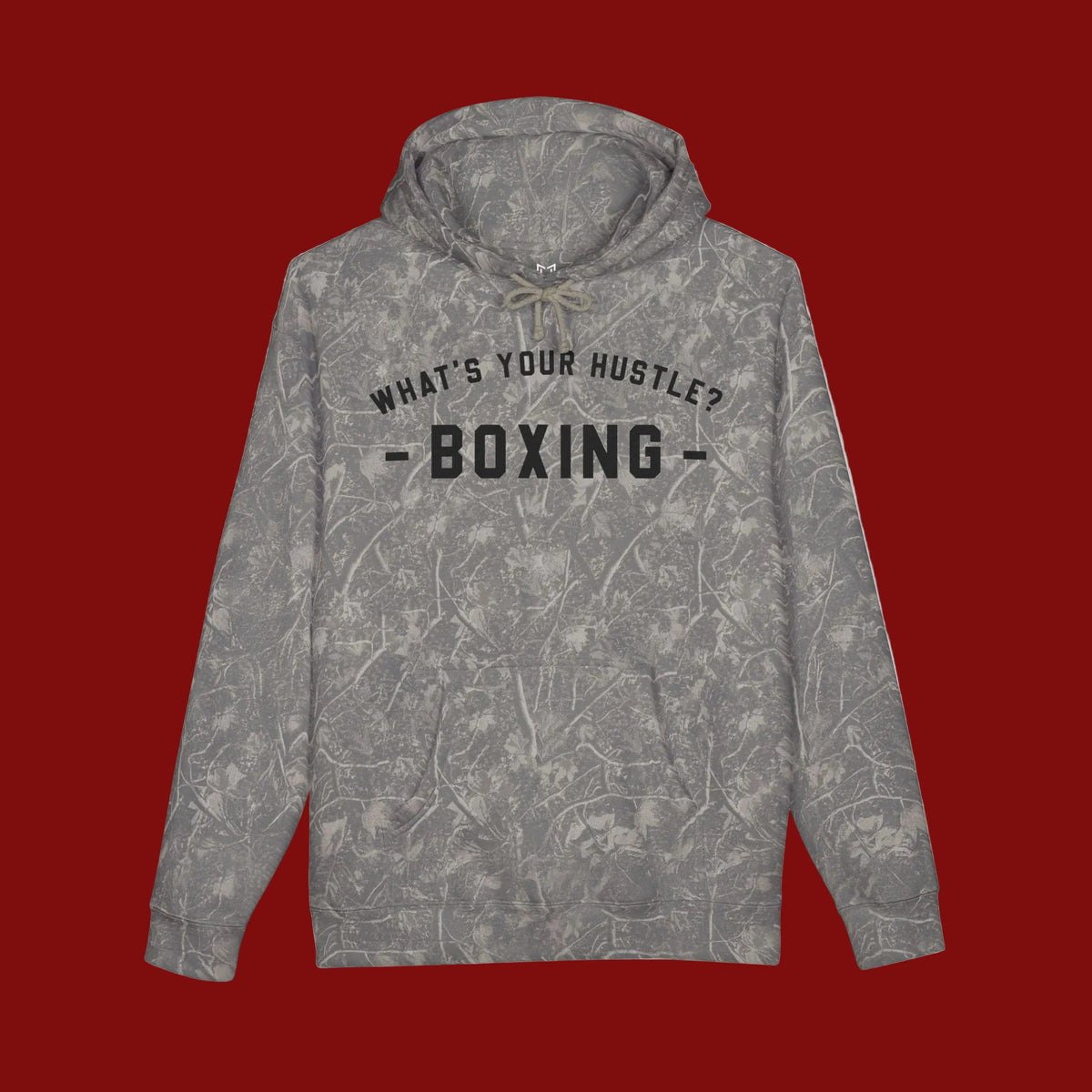 WHAT'S YOUR HUSTLE? Old School Boxing Hoodie | Heavyweight Cotton (10z) | WYH? | (3 COLORS)