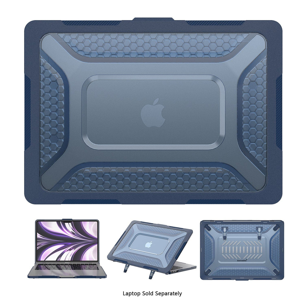 MacBook Air 15-inch (M3–M5) Case - Adjustable Stand | Raider Ultra-Duty Series