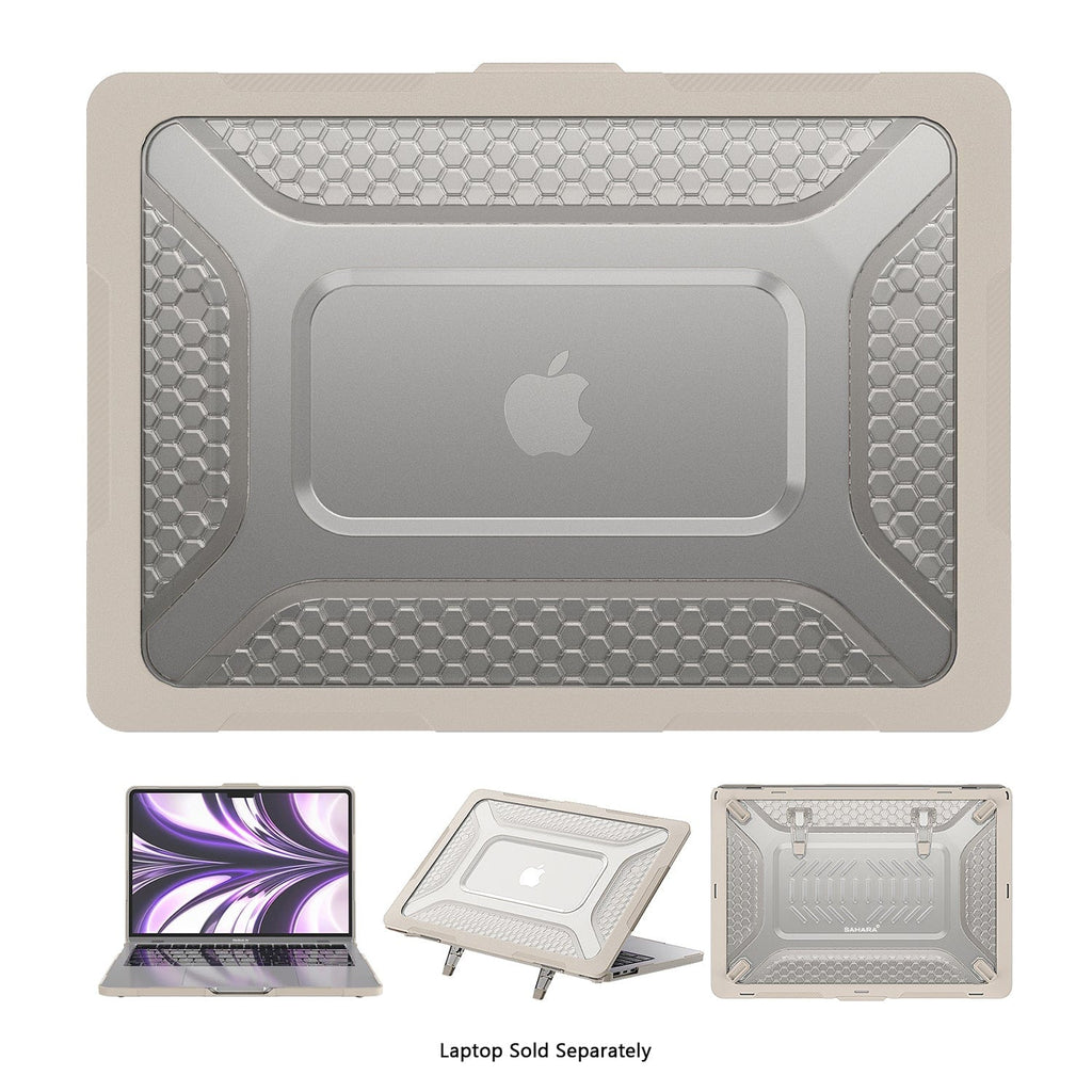 MacBook Air 15-inch (M3–M5) Case - Adjustable Stand | Raider Ultra-Duty Series