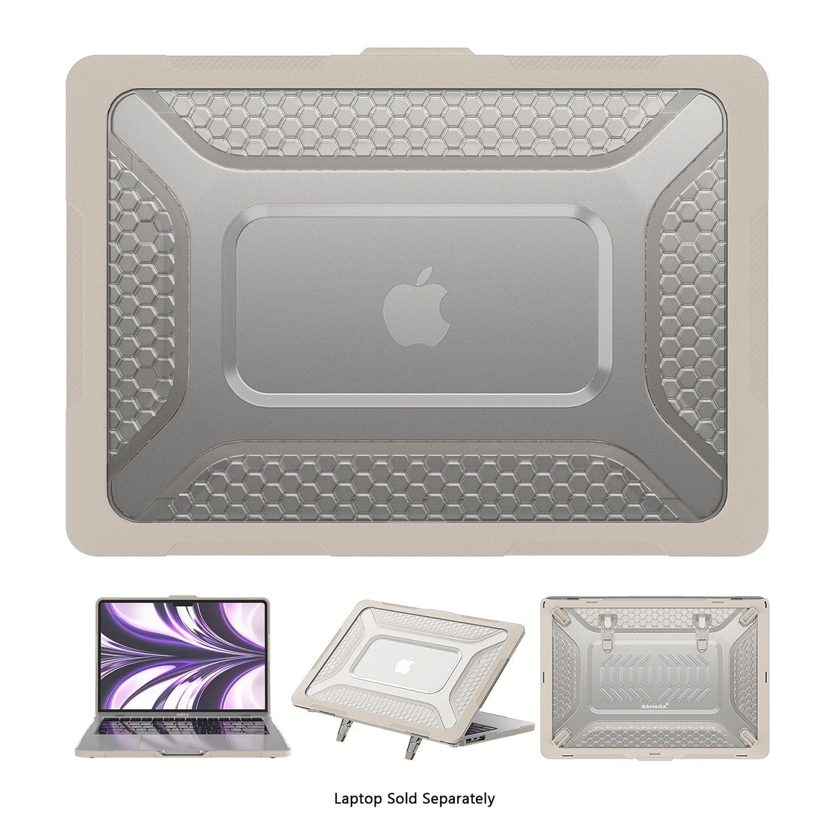 MacBook Air 15-inch (M3–M5) Case - Adjustable Stand | Raider Ultra-Duty Series