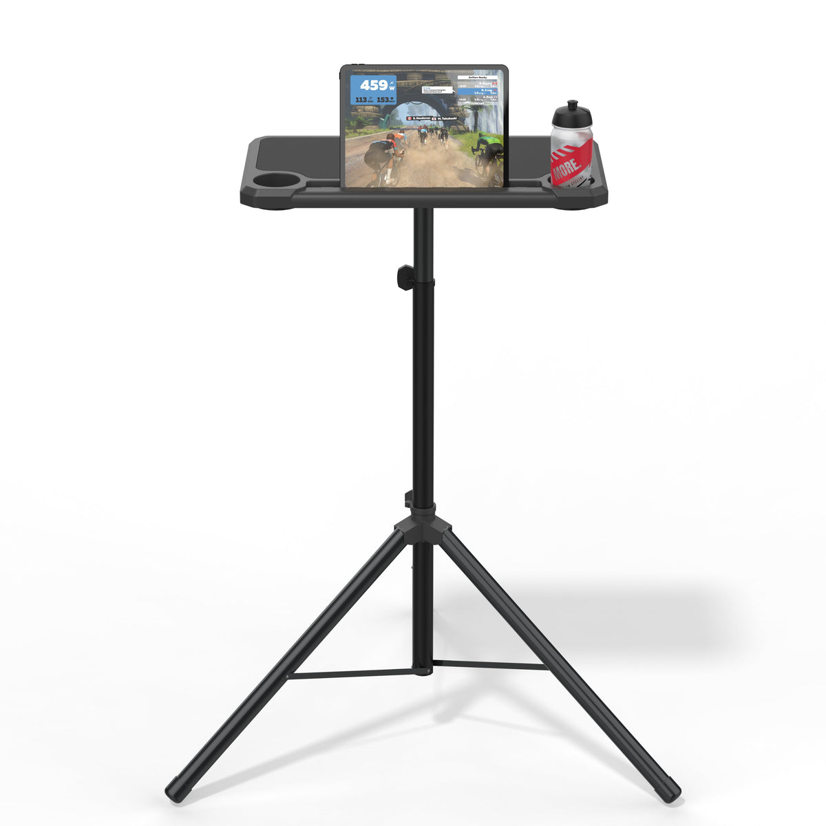 Indoor Media Display Cycling Desk