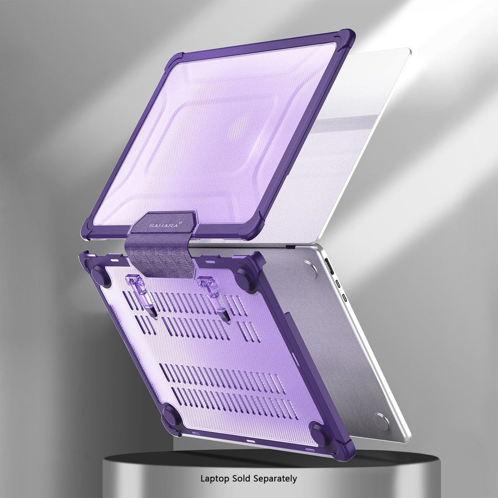 MacBook Air 13.6-inch (M3–M5) Case - Adjustable Stand, Heavy-Duty | Raider Series