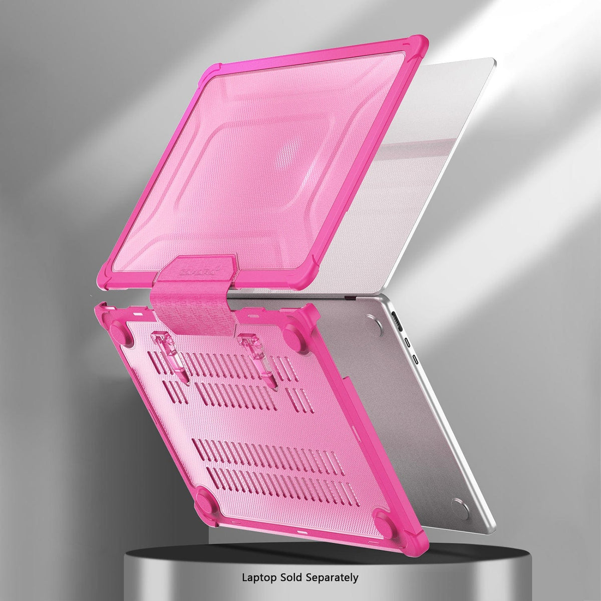MacBook Air 13.6-inch (M3–M5) Case - Adjustable Stand, Heavy-Duty | Raider Series