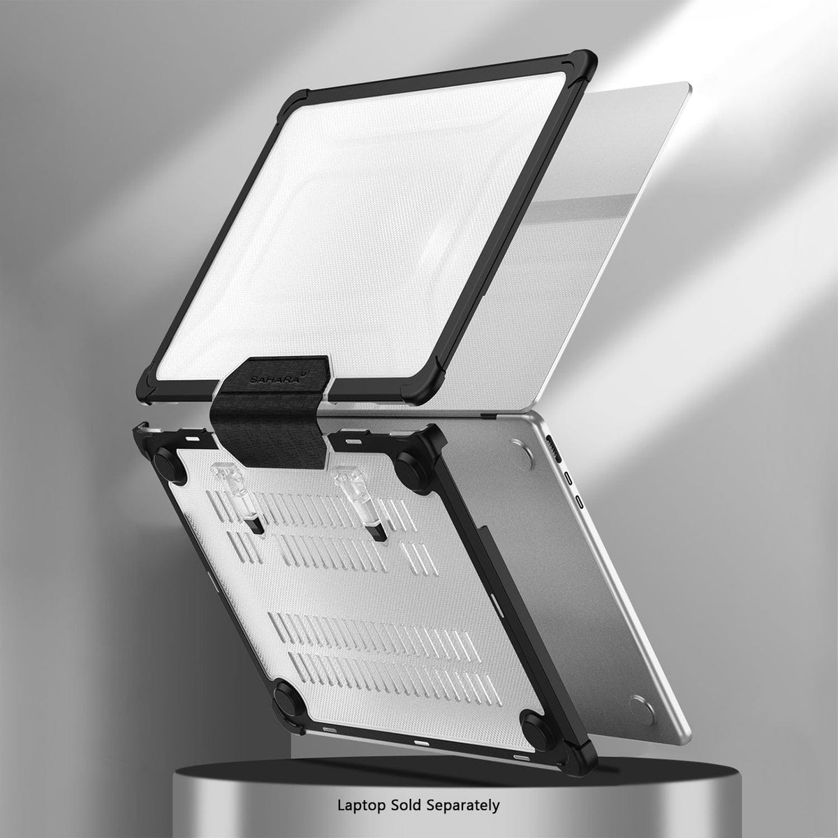 MacBook Air 15-inch (M3–M5) Case - Adjustable Stand, Heavy-Duty | Raider Series