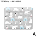 Summer Pet Cooling Pad Ice Crystal Gel Cool Down Cat To Dog Pet Grasp Bed Resistance Collapsible Rectangle Pad Accessories