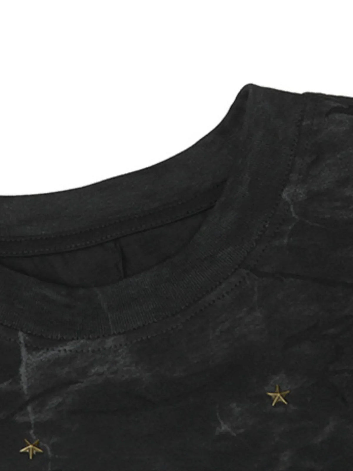 Men's Stars Round Neck Oversized T-Shirt
