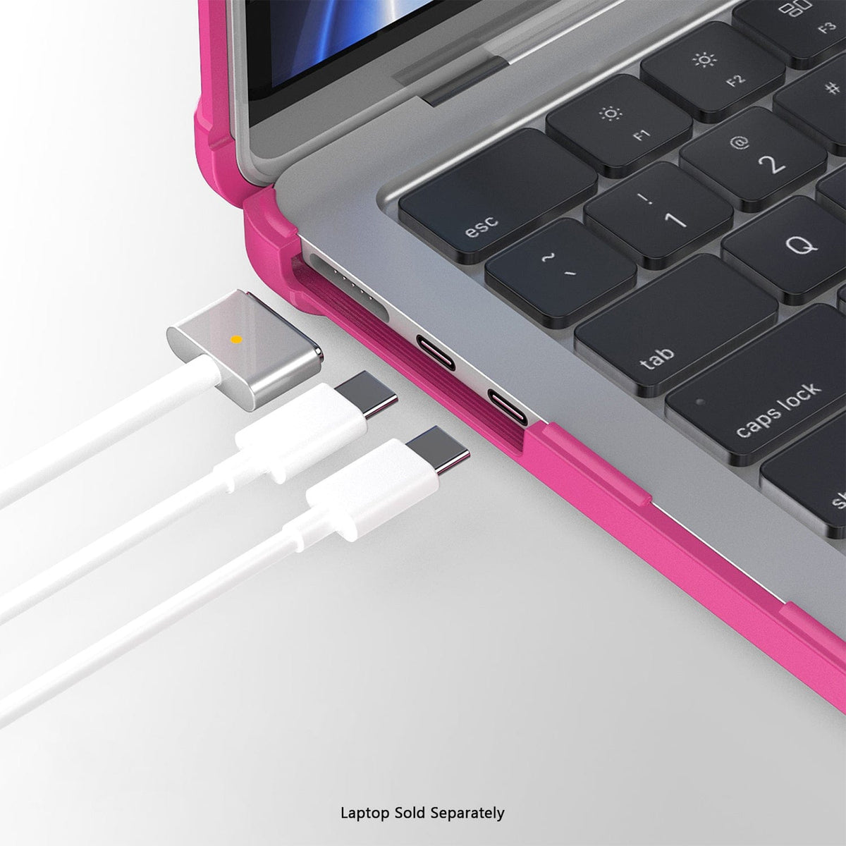MacBook Air 15-inch (M3–M5) Case - Adjustable Stand, Heavy-Duty | Raider Series