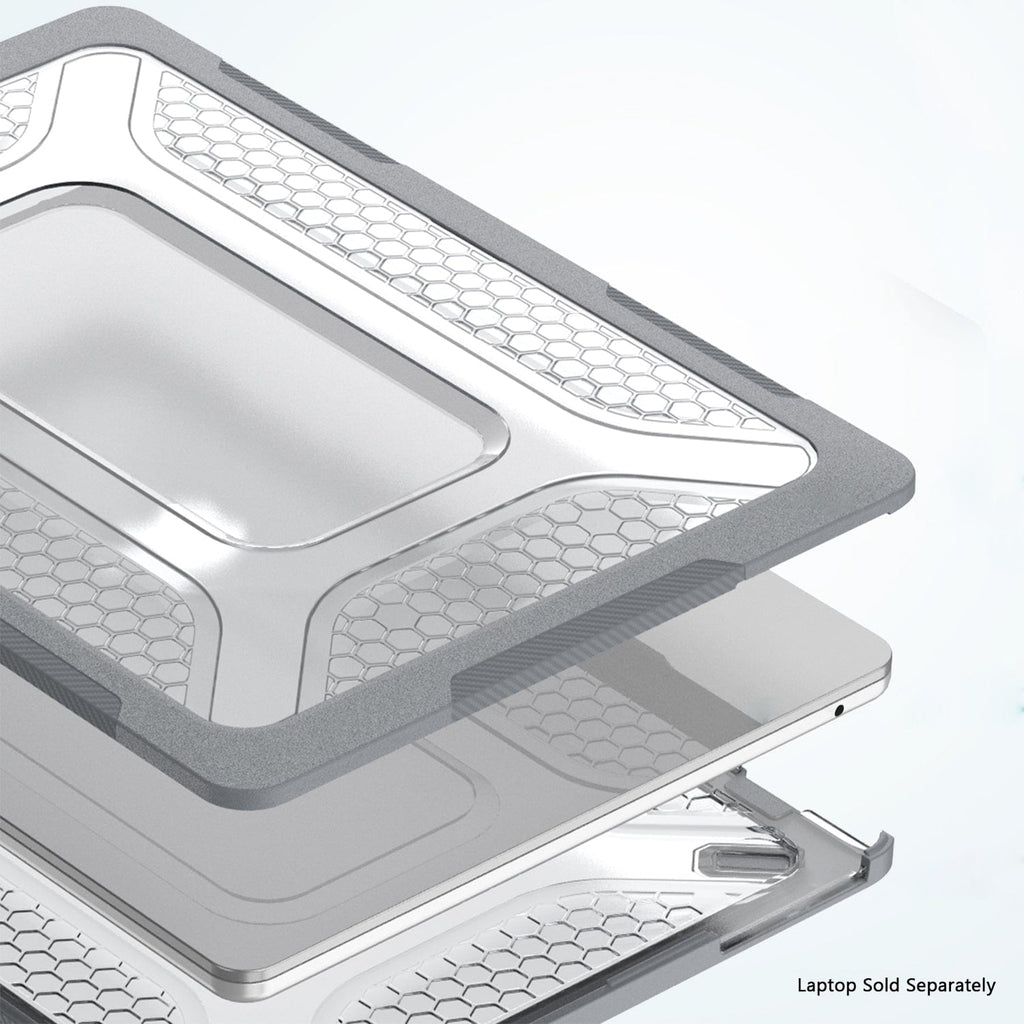 MacBook Air 15-inch (M3–M5) Case - Adjustable Stand | Raider Ultra-Duty Series