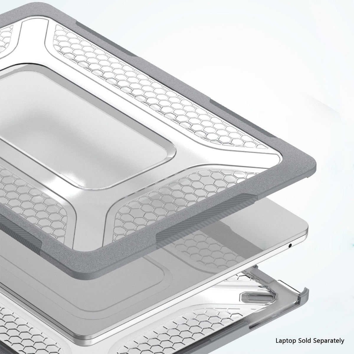 MacBook Air 15-inch (M3–M5) Case - Adjustable Stand | Raider Ultra-Duty Series
