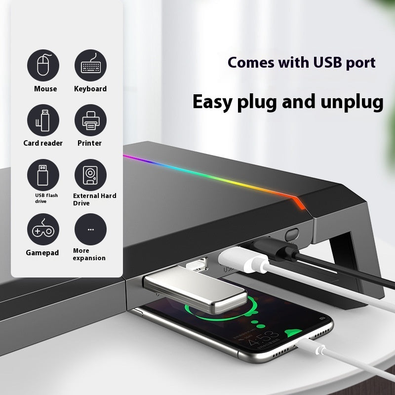 Multifunctional Laptop Stand Pad Base
