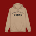 WHAT'S YOUR HUSTLE? Old School Boxing Hoodie | Heavyweight Cotton (10z) | WYH? | (3 COLORS)