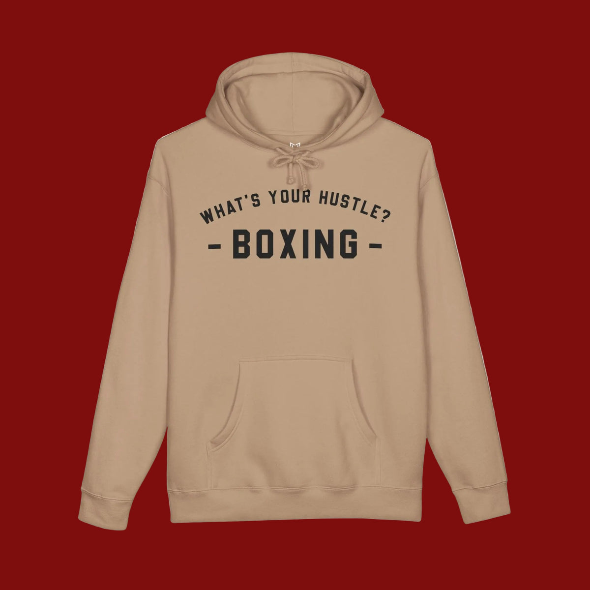 WHAT'S YOUR HUSTLE? Old School Boxing Hoodie | Heavyweight Cotton (10z) | WYH? | (3 COLORS)