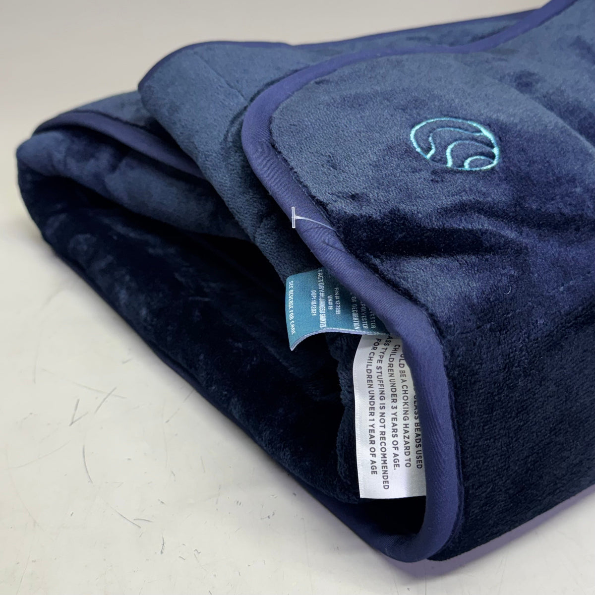 THERA Weighted Blanket Sz 42" x 66", Calming Navy BL613K