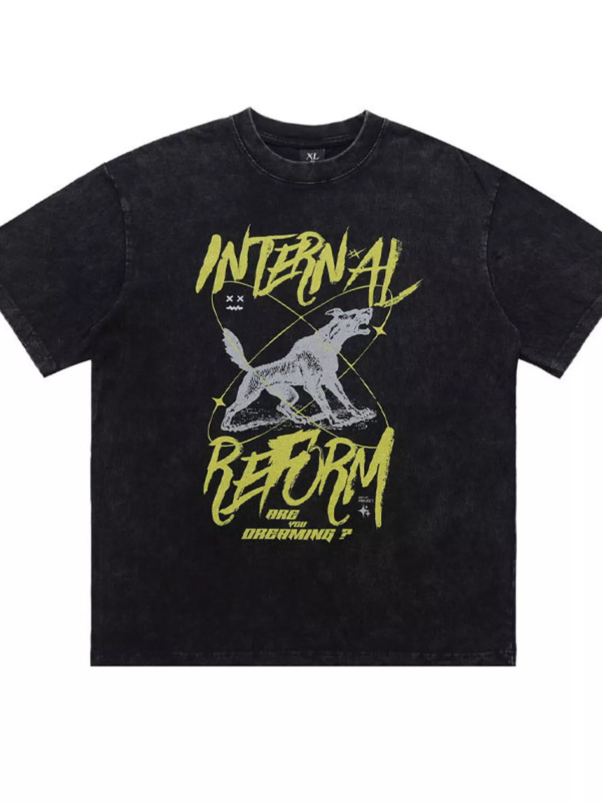 Men's Graphic Short Sleeve Oversized T-Shirt