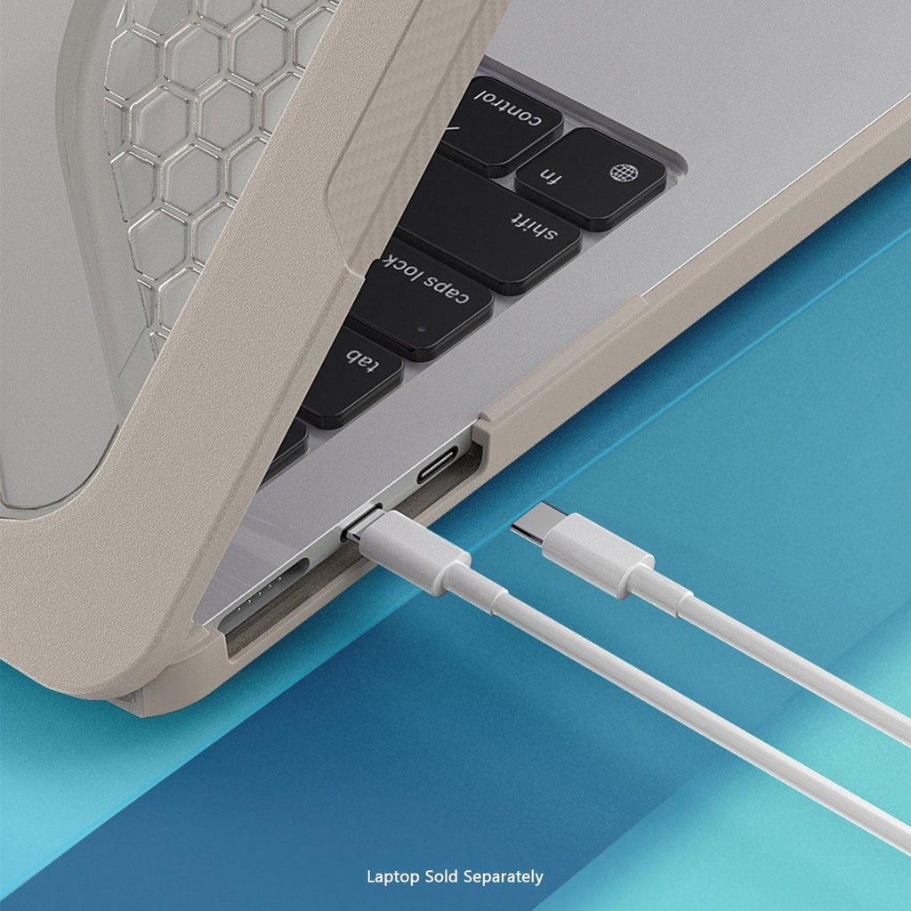 MacBook Air 15-inch (M3–M5) Case - Adjustable Stand | Raider Ultra-Duty Series