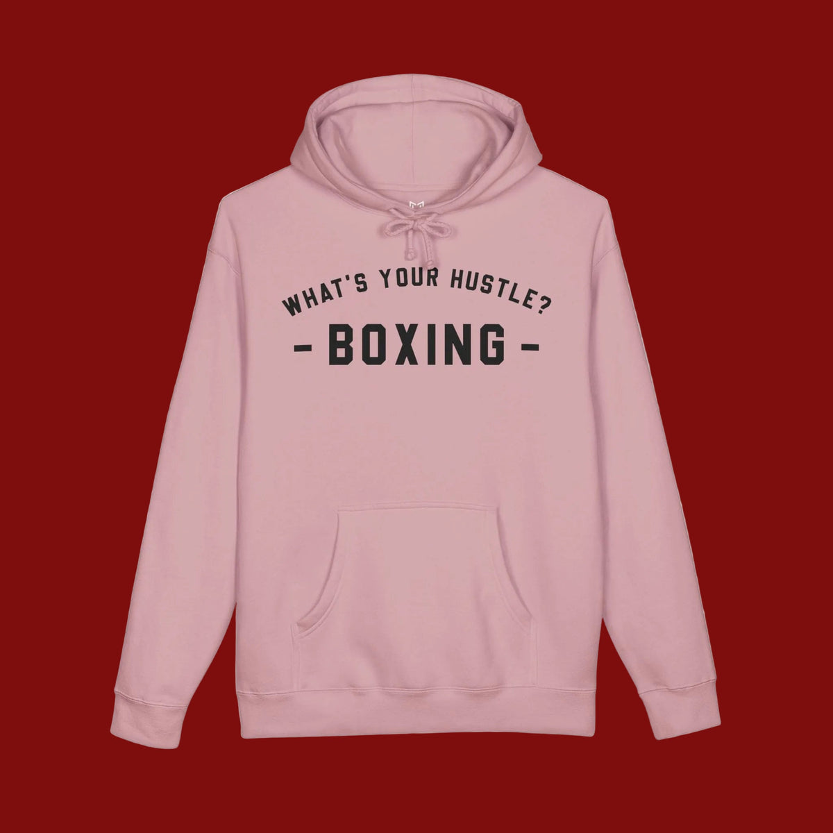 WHAT'S YOUR HUSTLE? Old School Boxing Hoodie | Heavyweight Cotton (10z) | WYH? | (3 COLORS)