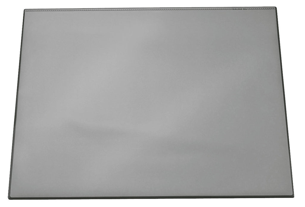 Durable Clear Overlay Non-Slip Desk Mat Notes Protector Pad | 25" x 20" Inches | Gray | Pack of 5