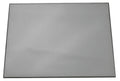 Durable Clear Overlay Non-Slip Desk Mat Notes Protector Pad | 25" x 20" Inches | Gray | Pack of 5