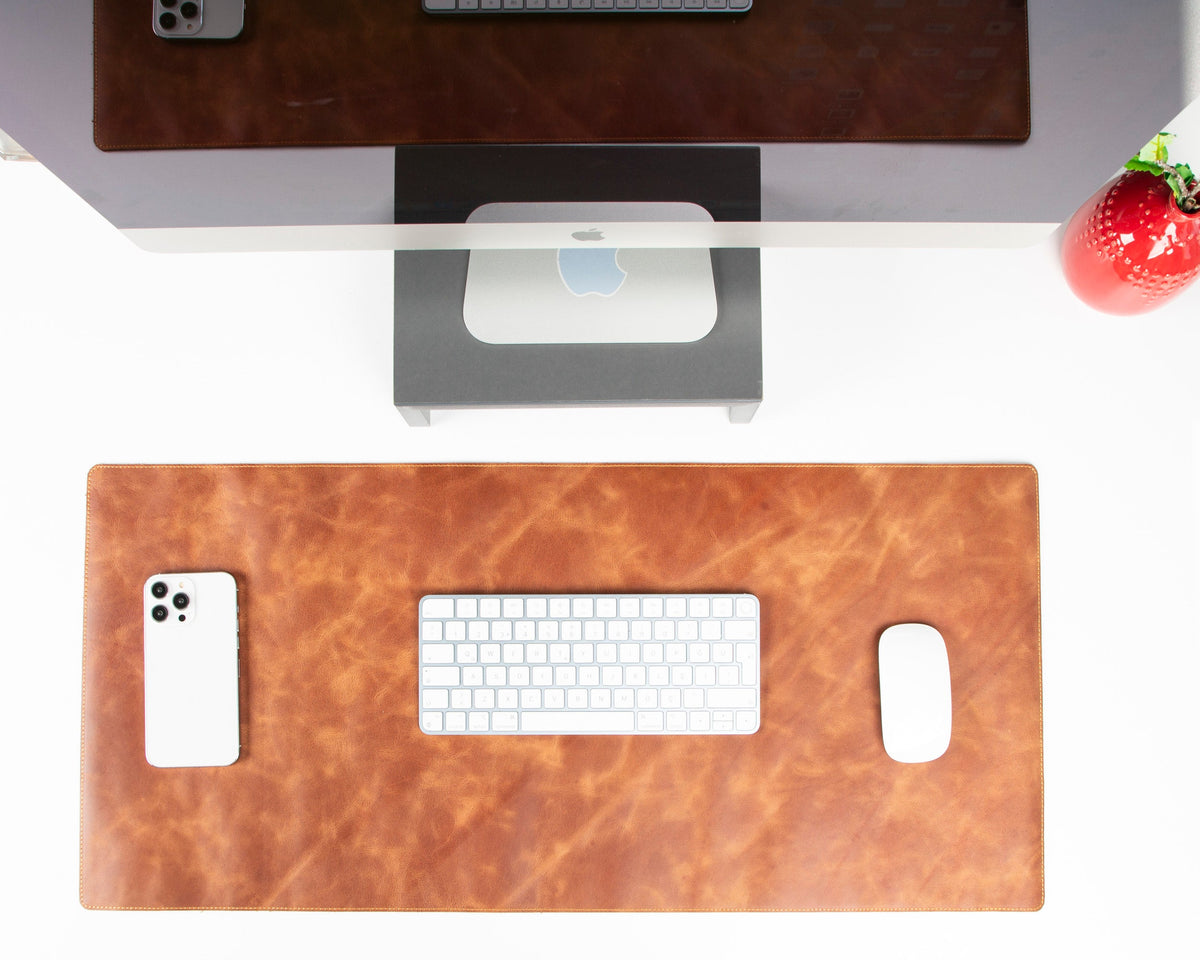 Natural Leather Desk Mat (91 cm x 48 cm)