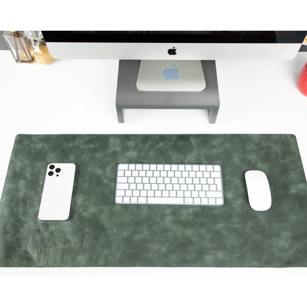 Natural Leather Desk Mat (37 cm x 80 cm)