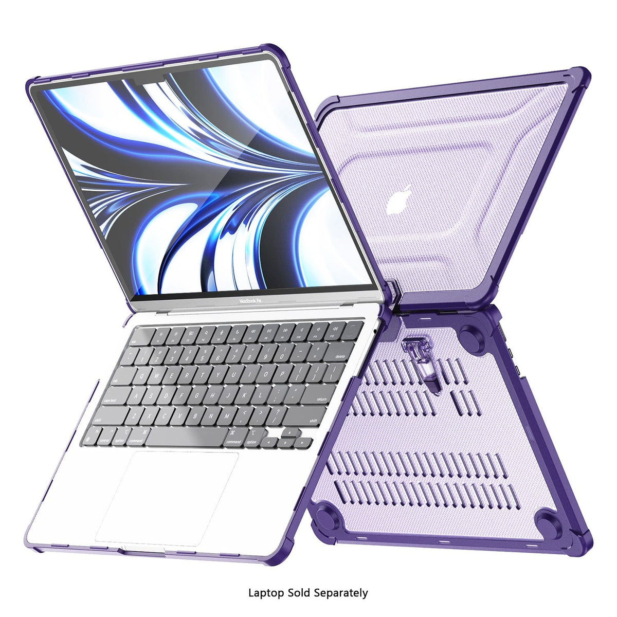 MacBook Air 15-inch (M3–M5) Case - Adjustable Stand, Heavy-Duty | Raider Series