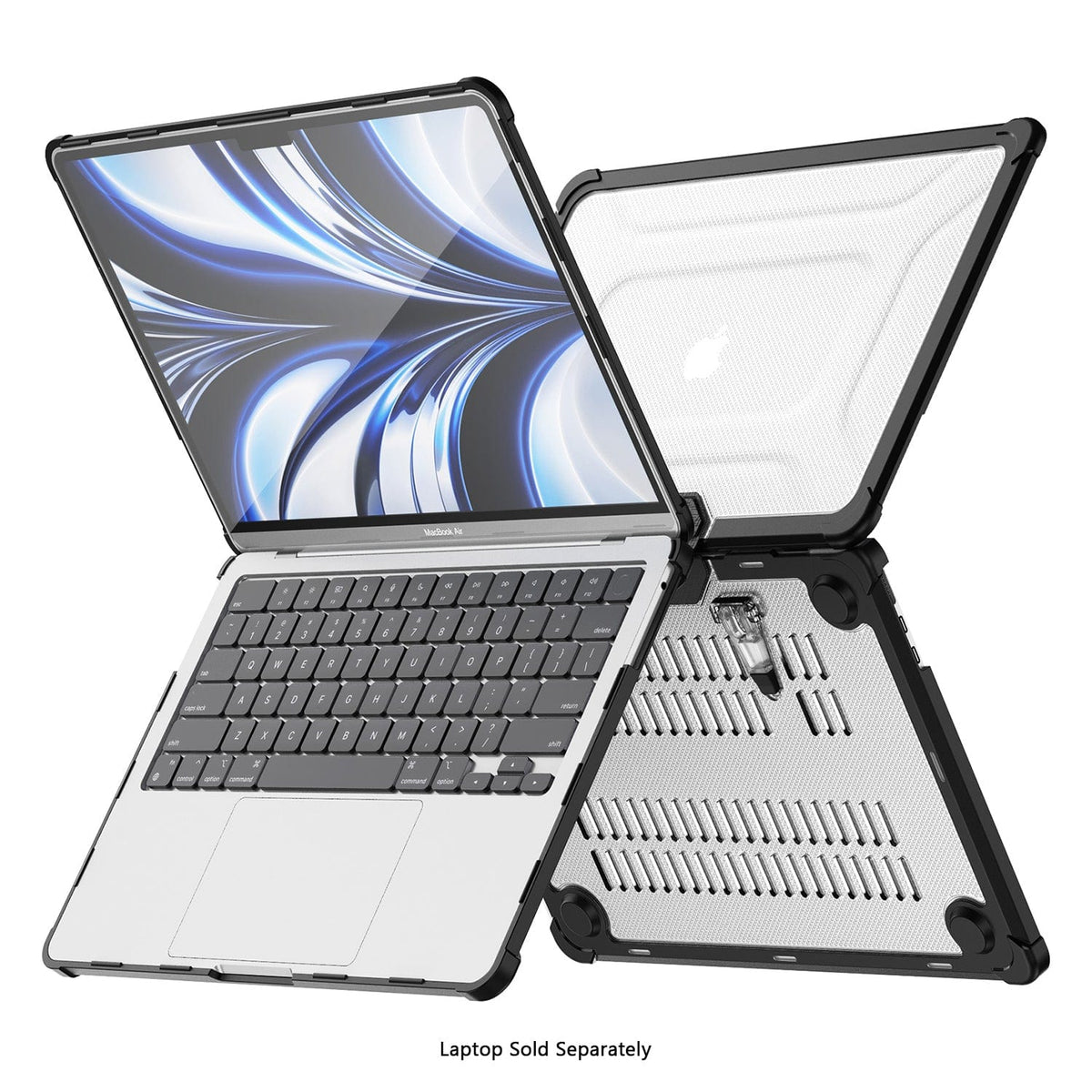 MacBook Air 15-inch (M3–M5) Case - Adjustable Stand, Heavy-Duty | Raider Series