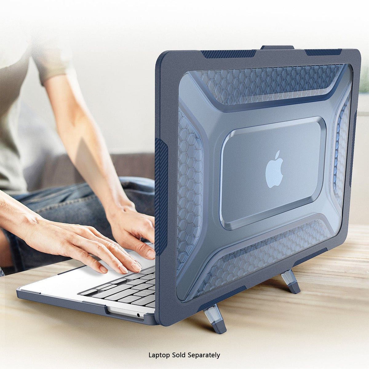 MacBook Air 15-inch (M3–M5) Case - Adjustable Stand | Raider Ultra-Duty Series