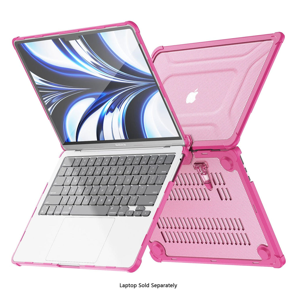 MacBook Air 15-inch (M3–M5) Case - Adjustable Stand, Heavy-Duty | Raider Series