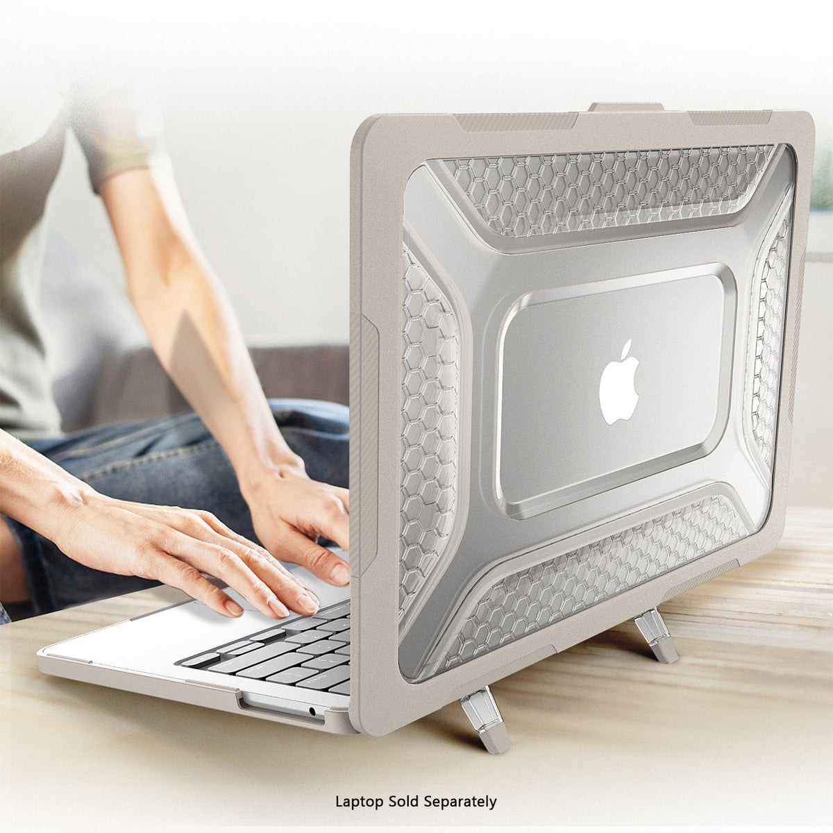MacBook Air 15-inch (M3–M5) Case - Adjustable Stand | Raider Ultra-Duty Series