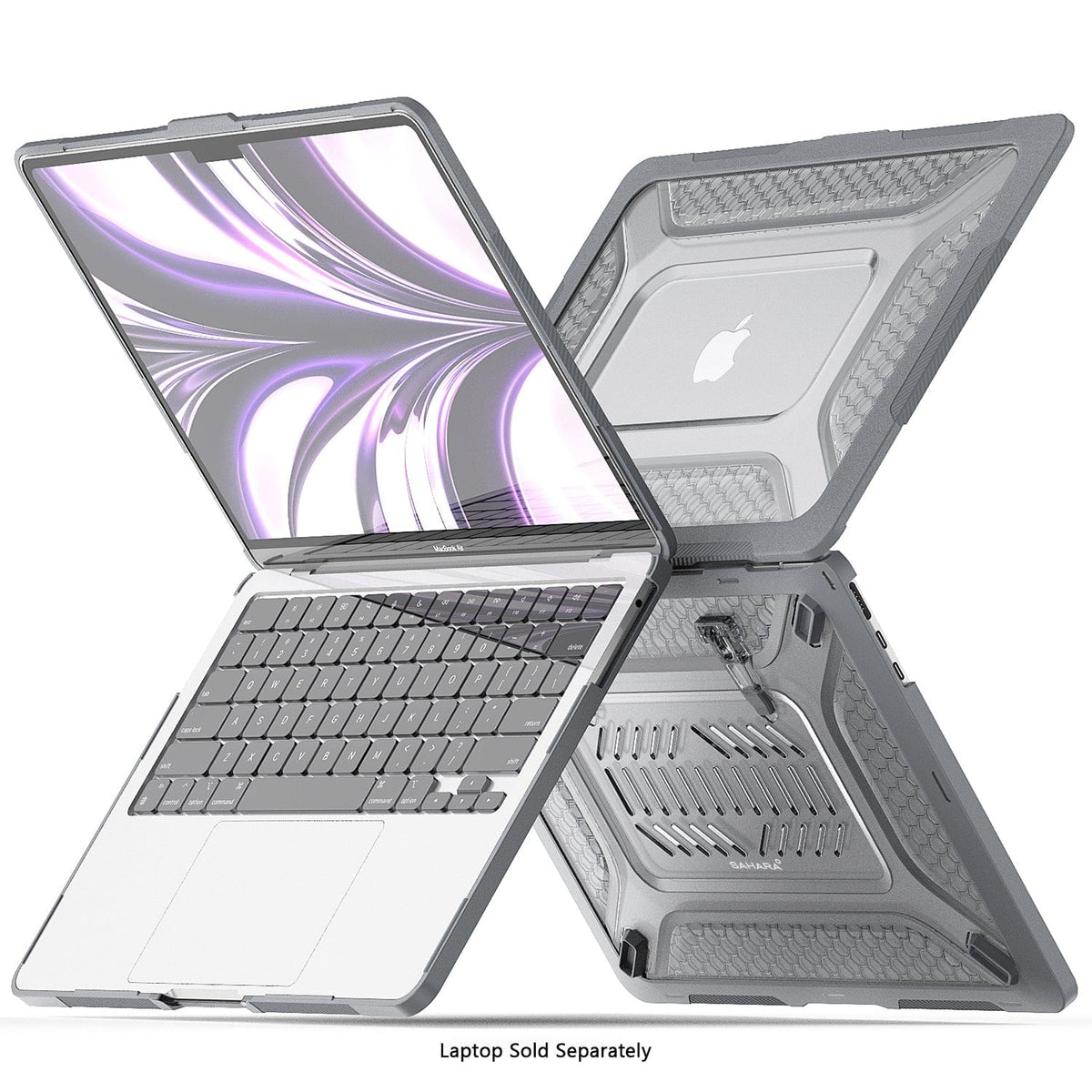 MacBook Air 15-inch (M3–M5) Case - Adjustable Stand | Raider Ultra-Duty Series