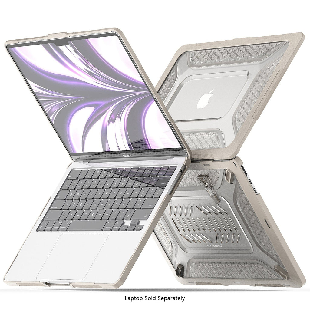 MacBook Air 15-inch (M3–M5) Case - Adjustable Stand | Raider Ultra-Duty Series