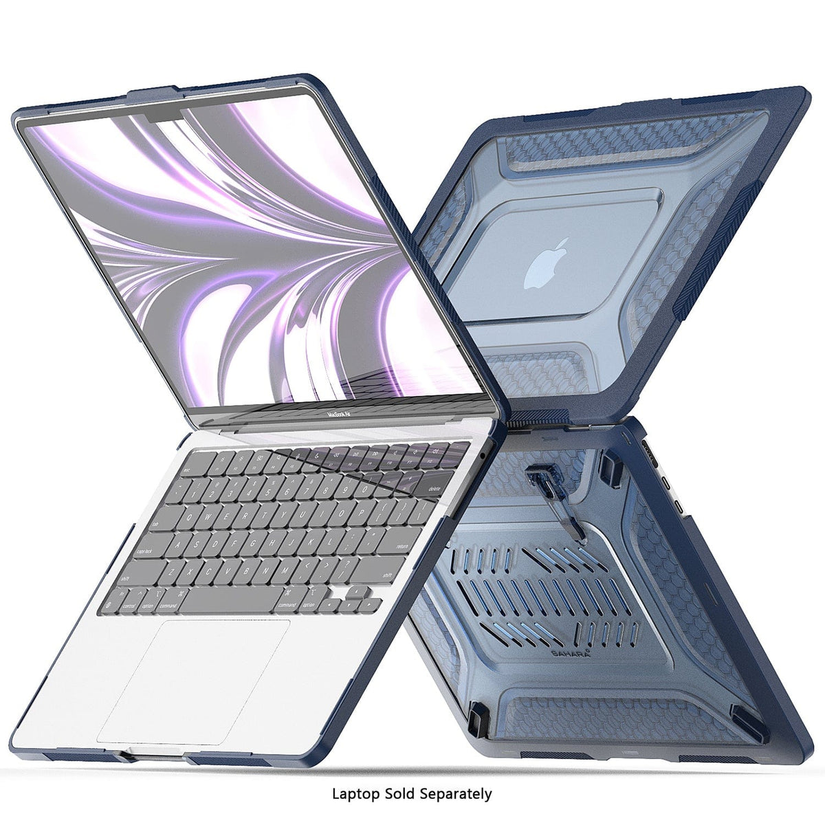 MacBook Air 15-inch (M3–M5) Case - Adjustable Stand | Raider Ultra-Duty Series