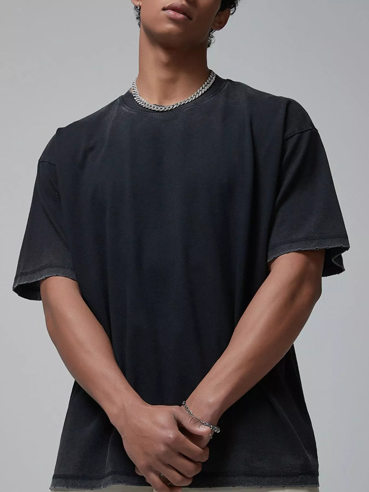 Men's Vintage Washed Oversized T-Shirt