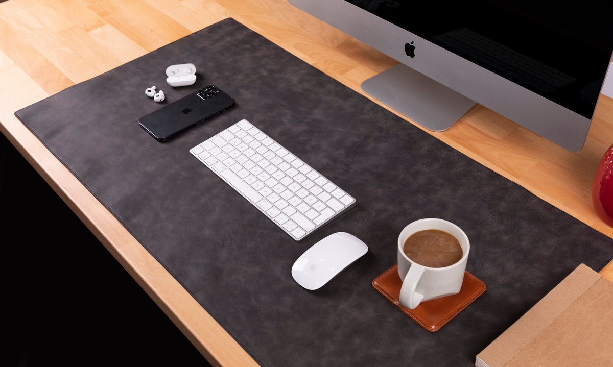 Natural Leather Desk Mat (91 cm x 48 cm)