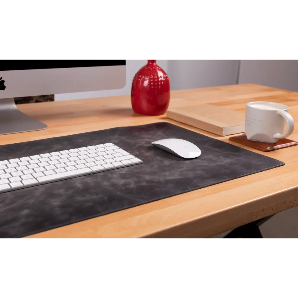 Natural Leather Desk Mat (37 cm x 80 cm)