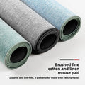 Gaming Mouse Pad Cotton and Linen Rubber XXL Mouse Mat Large Desk Mat Gaming PC Desk Mat Keyboard Pad Computer Desk Pad