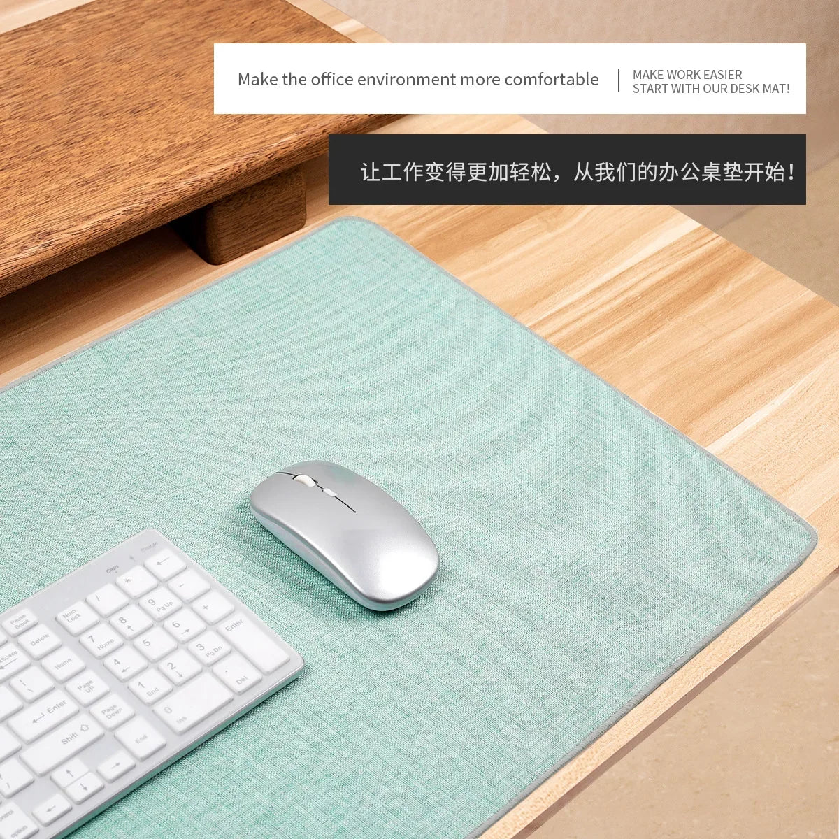 Gaming Mouse Pad Cotton and Linen Rubber XXL Mouse Mat Large Desk Mat Gaming PC Desk Mat Keyboard Pad Computer Desk Pad