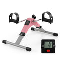 Under Desk Exercise Bike Pedal Exerciser with LCD Display for Legs and Arms Workout