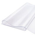 Plastic Table Cover, 42 x 96 Inch 1.5 mm Thick Clear Table Protector, Rectangle PVC Desk Mat, Waterproof & Easy Cleaning Desk Pad Tablecloth, for Office Dresser Dining Room Table Night Stand