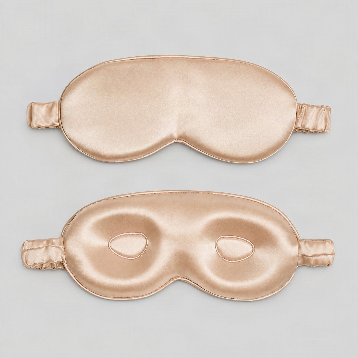 19 Momme 3D Contoured 100% Mulberry Silk Sleep Eye Mask – Light-Blocking, Breathable for Travel & Sleep