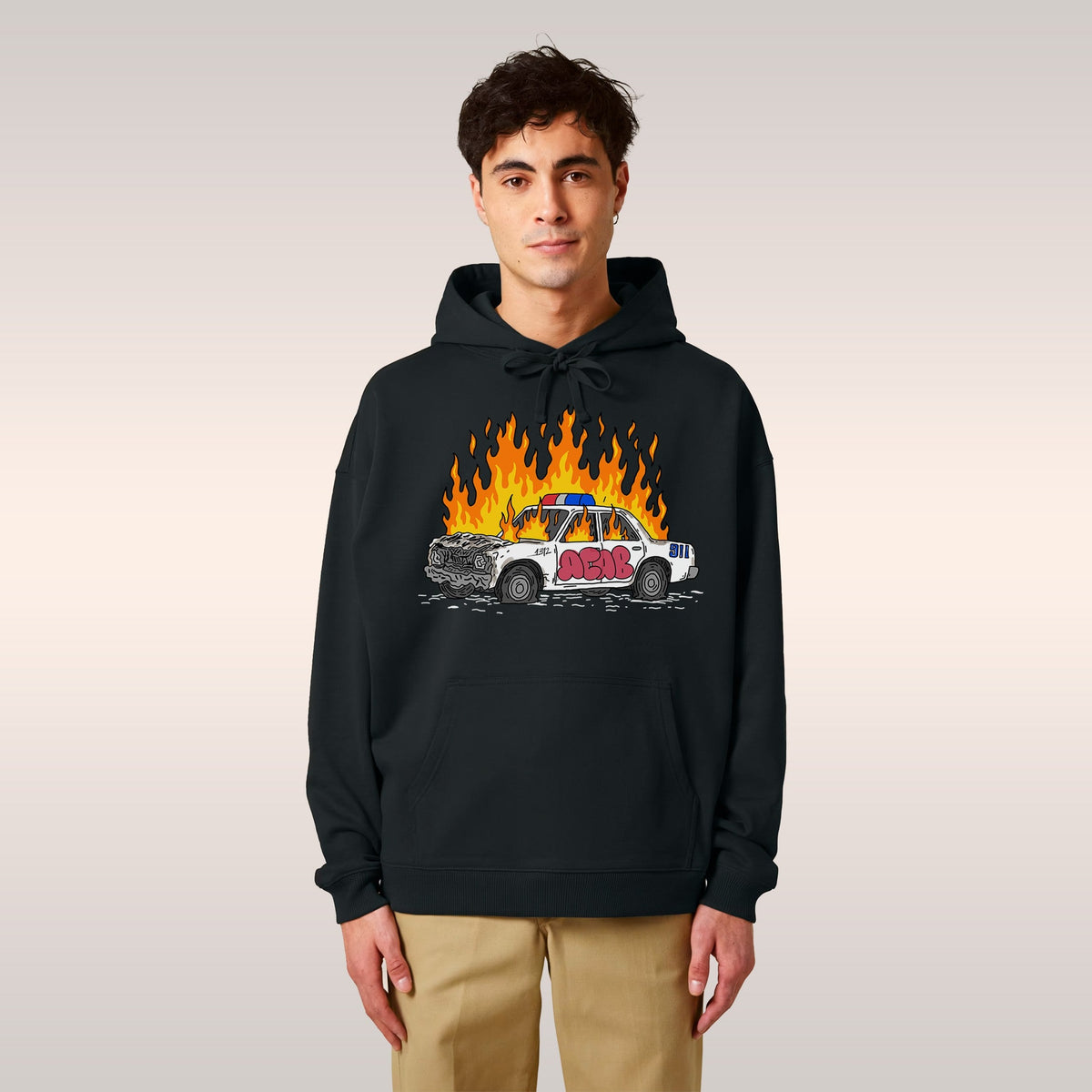 ACAB Police Car Hoodie