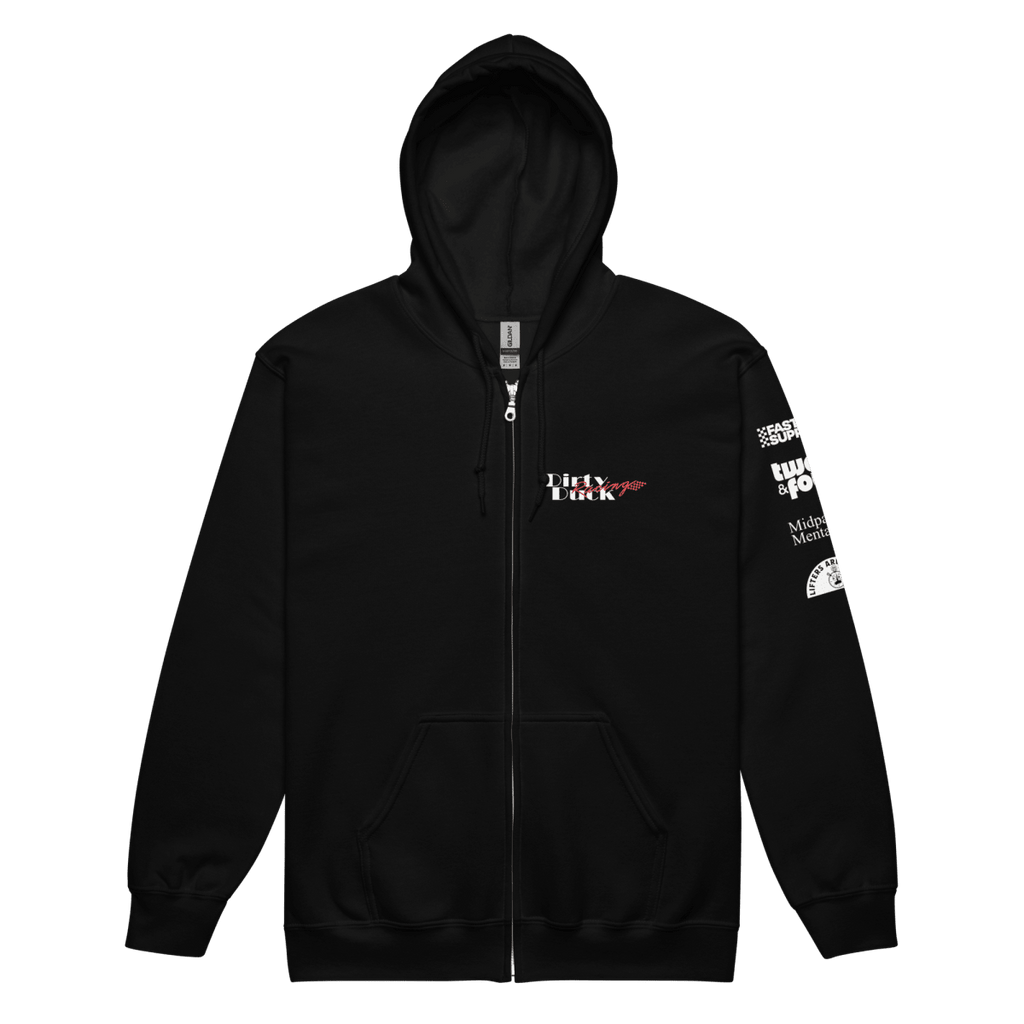 Dirty Duck Racing - Heavyweight Zip Hoodie