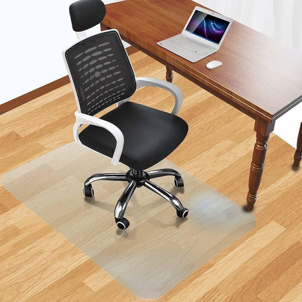 Direct Wicker Clear PVC Chair Mat, 30x48 In, Hard Floors
