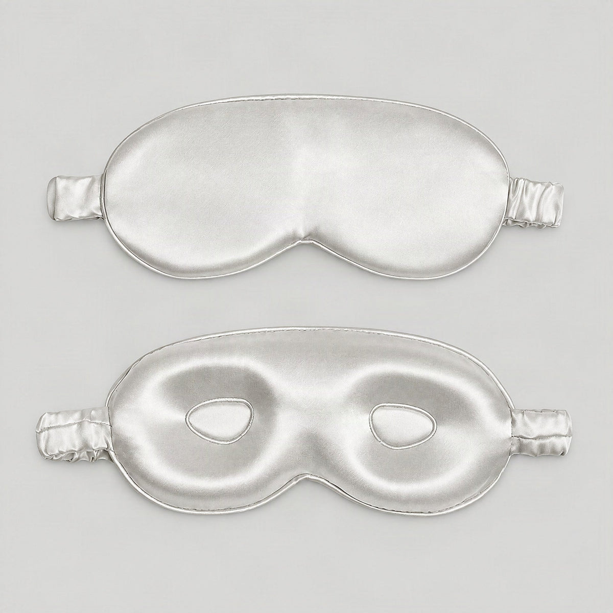 19 Momme 3D Contoured 100% Mulberry Silk Sleep Eye Mask – Light-Blocking, Breathable for Travel & Sleep