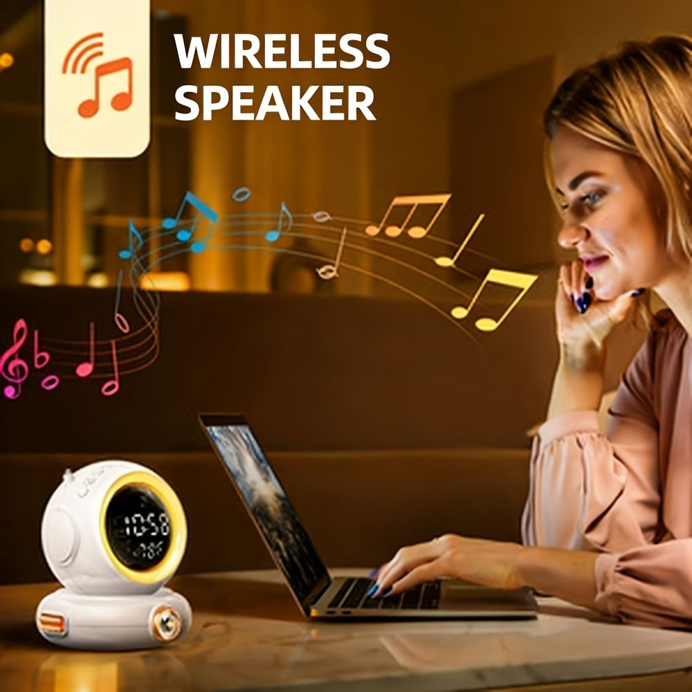 Wake Up Light Alarm Clock with FM Radio and Sunrise Simulation