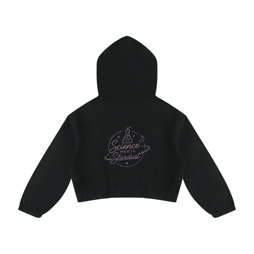 Science Meets Stardust™ Women's Boxy Quarter-Zip Hoodie